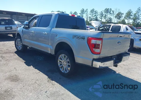 2021 Ford F-150 Lariat из США, поврежденный, VIN 1FTFW1E82MKD89523